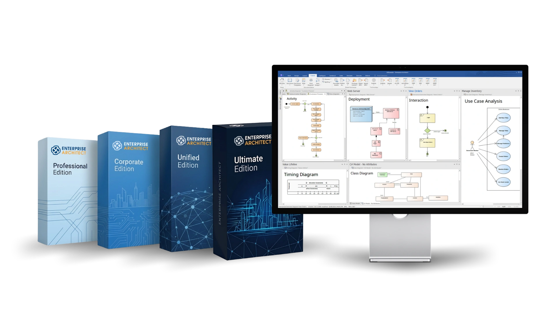 Sparx Systems Enterprise Architect Sparx EA Editions Overview Page