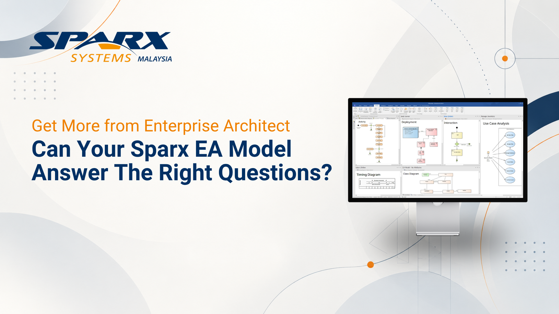 Using Sparx EA for Diagrams? Check What Your Models Can Answer